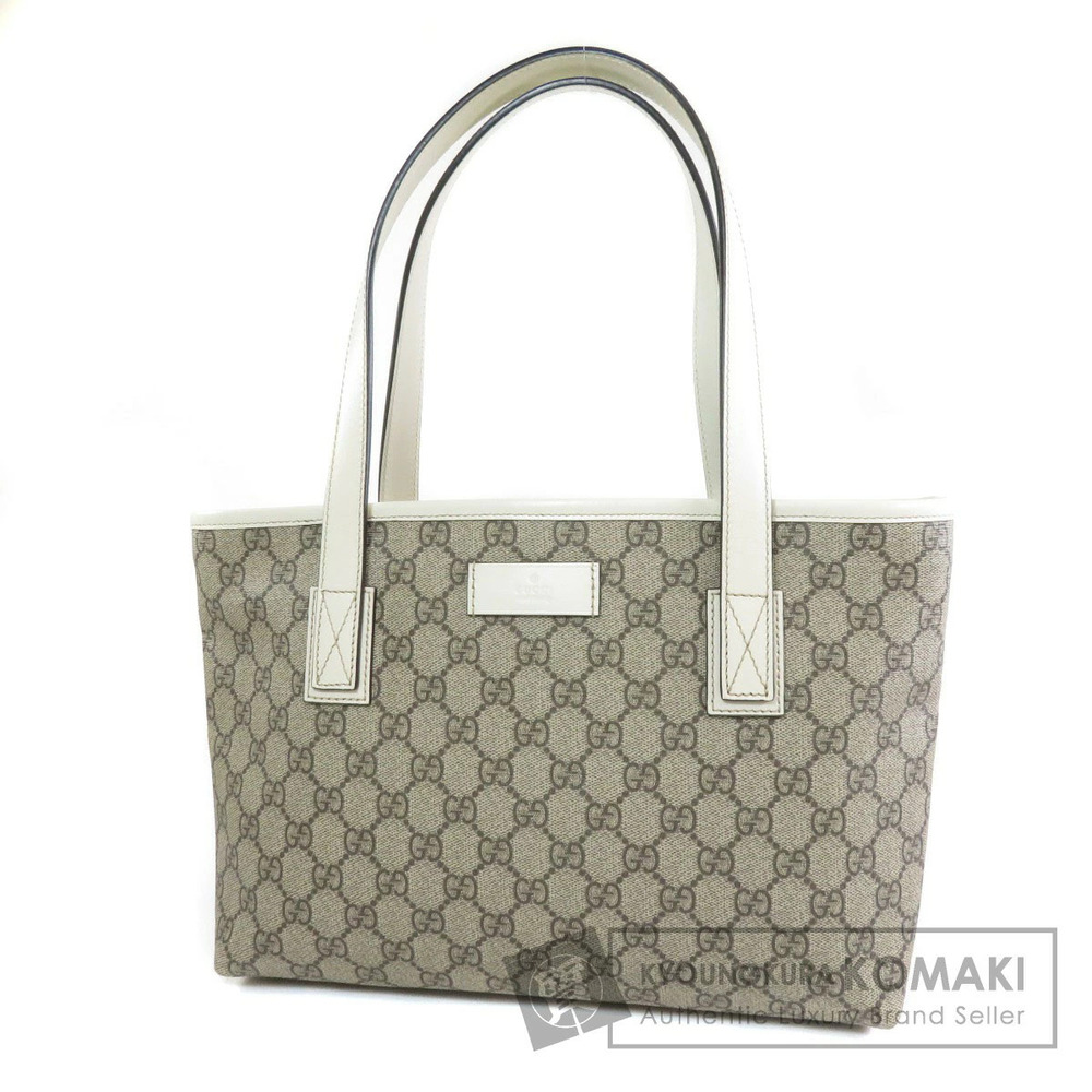 Gucci GG Supreme Tote Bag Canvas